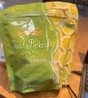 Mängden socker i Sliced lemond with peel