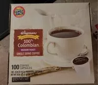 Mängden socker i 100% Colombian coffee
