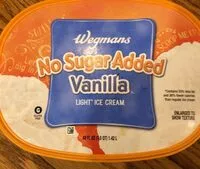 Mängden socker i No sugar added vanilla light ice cream