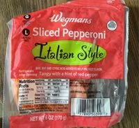 Mängden socker i Sliced pepperoni