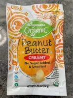 Mängden socker i Organic Peanut Butter Creamy