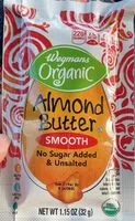 Mängden socker i Almond butter