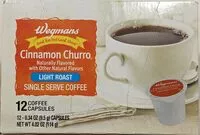 Mängden socker i Cinnamon Churro Coffee