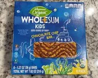 Mängden socker i Wholesum Kids Chocolate Chip Bar