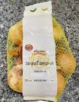 Mängden socker i Sweet onions