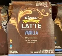 Mängden socker i Wegmans Vanilla Latte