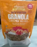 Mängden socker i Granola - cinnamon walnut