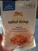 Mängden socker i Cooked shrimp