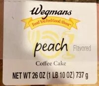 Mängden socker i Peach coffee cake