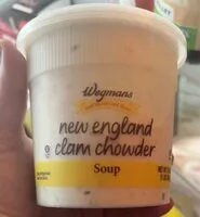 Mängden socker i New England clam chowder