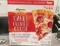 Mängden socker i Wegmans Cauliflower Crust Spicy Cup Uncured Pepperoni Pizza