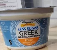Mängden socker i Wegmans greek yogurt