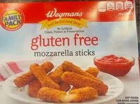 Mängden socker i Gluten free mozzarella sticks