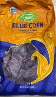 Mängden socker i Organic Blue Corn Tortilla Chips with sea salt