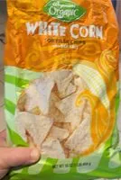Mängden socker i Organic white corn tortilla chips