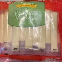 Mängden socker i Part-skim mozzarella sticks