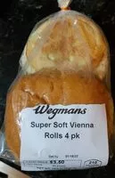 Mängden socker i Super Soft Vienna Rolls