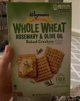 Mängden socker i Whole Wheat Rosemary and Olive Oil Baked Crackers