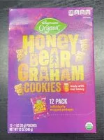 Mängden socker i Honey Bear Graham cookies