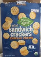 Mängden socker i Mini sandwich crackers cheddar cheese