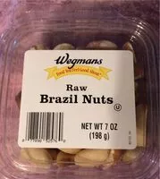 Mängden socker i Raw brazil nuts