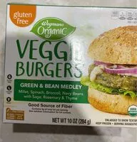 Mängden socker i veggie burgers