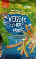 Mängden socker i Veggie sticks