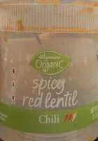 Mängden socker i Organic Spicy Red Lentil Chili