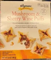 Mängden socker i Mushroom & Sherry Wine Puffs