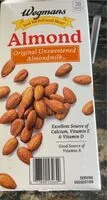 Mängden socker i Almond milk
