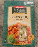 Mängden socker i Gnocchi with potato