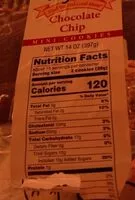 Mängden socker i chocolate chip cookies