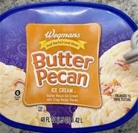 Mängden socker i butter pecan ice cream