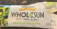 Mängden socker i Wholesum Nut+Seed Bar