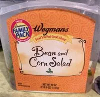 Mängden socker i Bean and corn salad