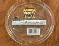 Mängden socker i Wegmans peach salsa