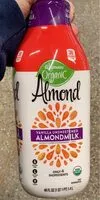 Mängden socker i Vanilla unsweetened almond milk