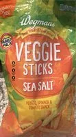 Mängden socker i Veggie sticks