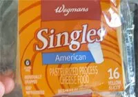 Mängden socker i American Singles Pasteurized Process Cheese Food