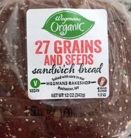 Mängden socker i 27 Grains and Seeds sandwich bread