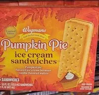 Mängden socker i Pumpkin pie ice cream sandwich