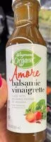 Mängden socker i Amore balsamic vinaigrette