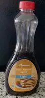 Mängden socker i Wegmans light butter syrup