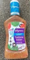 Mängden socker i Light traditional italian deessing