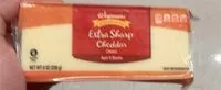 Mängden socker i Extra sharp cheddar cheese