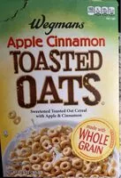 Mängden socker i Apple cinnamon toasted oats