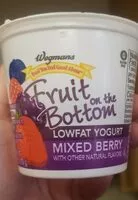 Mängden socker i Fruit on the Bottom Lowfat Yogurt, Mixed Berry