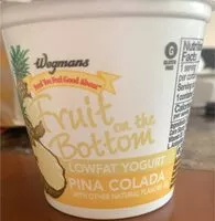 Mängden socker i Fruit on the Bottom Pina Colada Lowfat Yogurt