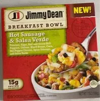 Mängden socker i Hot Sausage & Salsa Verde Breakfast Bowl