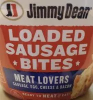 Mängden socker i Jimmy Dean loaded sausage bites